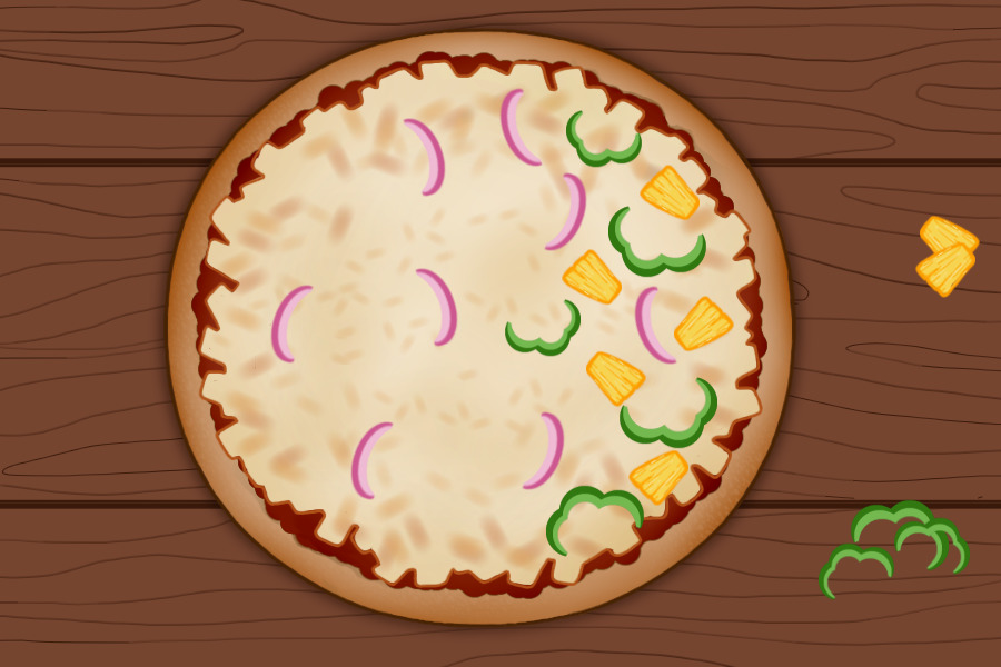 I made a pizza ^^