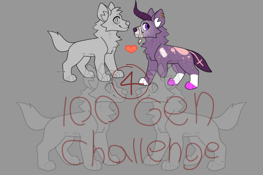 100 gen challenge v2![fourth gen]