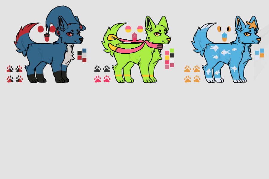 Pup adopts - batch 1 (CLOSED!!)