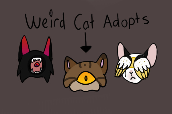 Weird Cat Adopts (CLOSED)