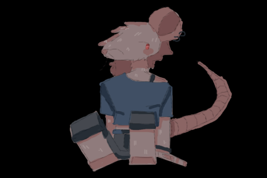 funny little rat man..
