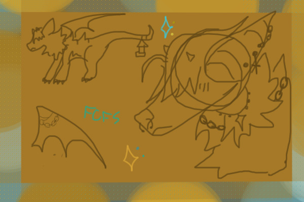 TAKEN // Free FCFS Ancient-Canine-Bat Sketch!