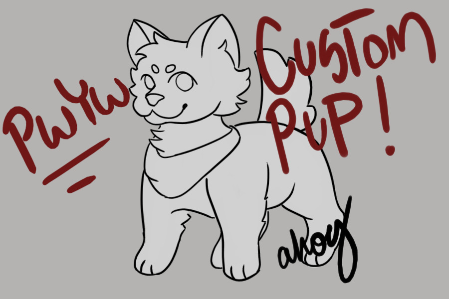 2/3 Custom Pup Base (pay what you want)
