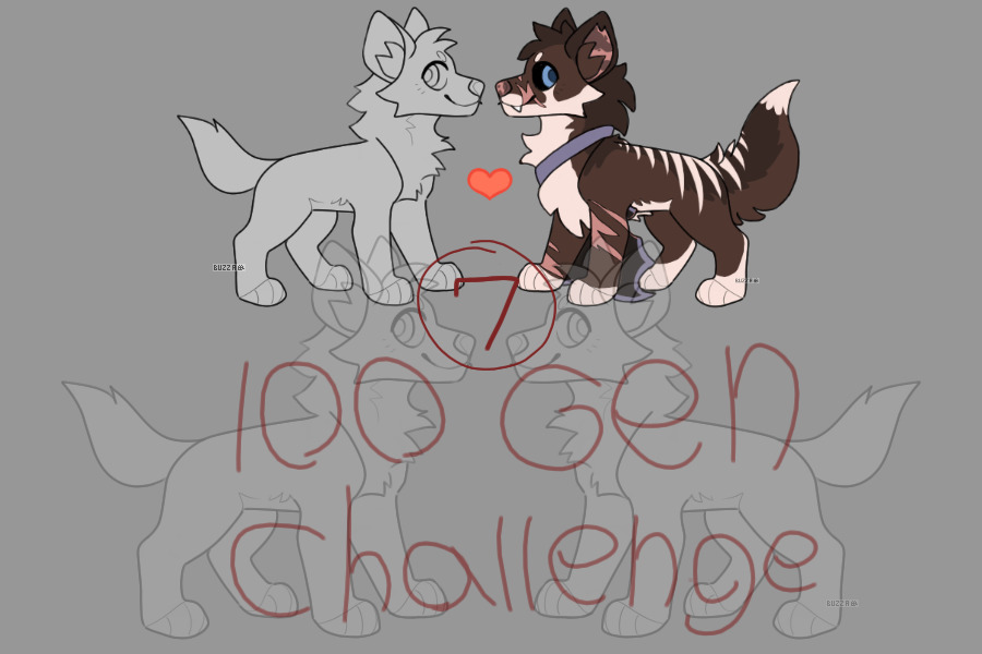 100 gen challenge v2![seventh gen]