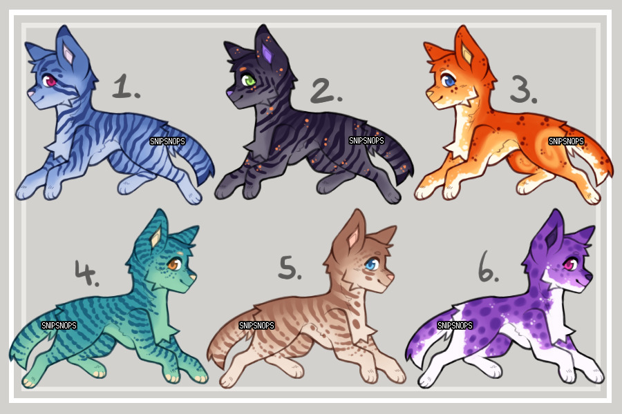 Adopts - 1/6 open!