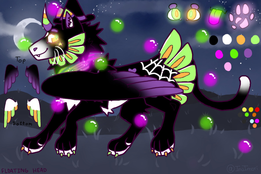 Plate Dragon Halloween MYO