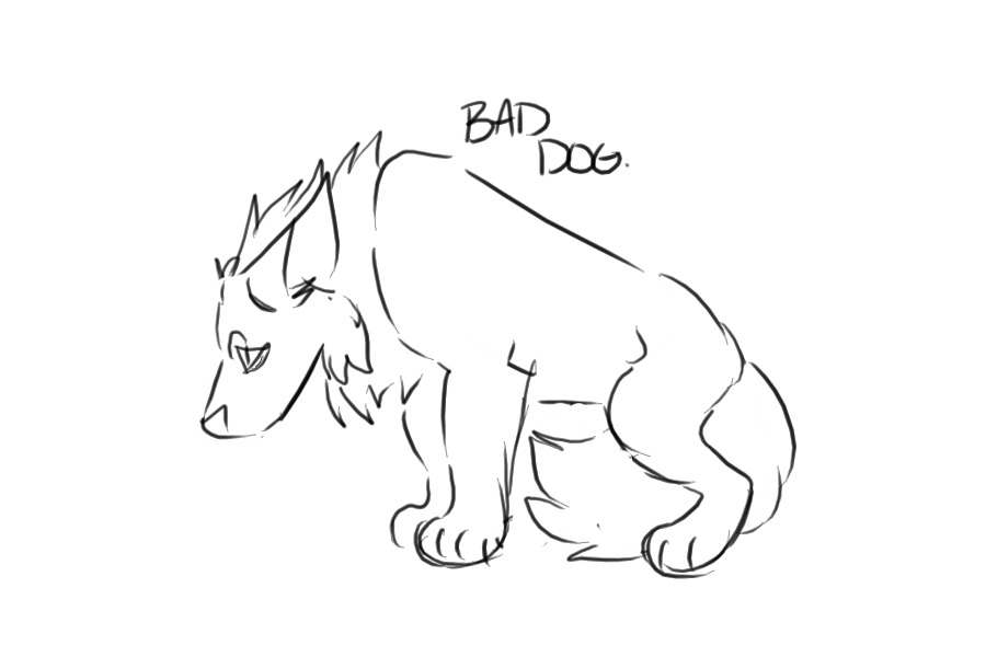 you taught the dog to bite