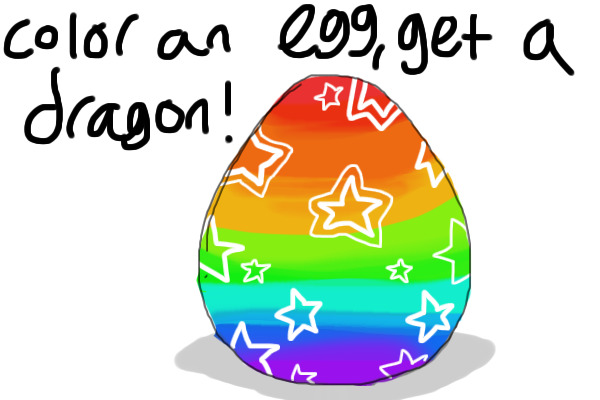 colored dragon egg