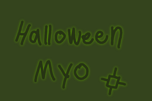 Halloween Event MYO 2023