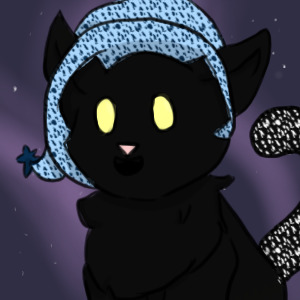 ravenpaw with a hat!