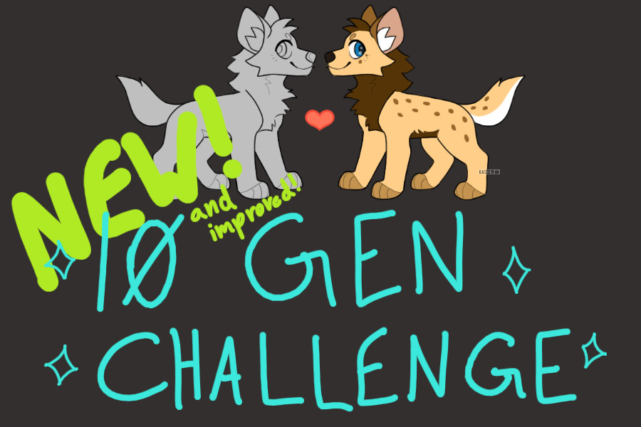 New! 10 Generations Challenge - Gen 1