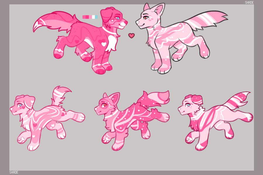 Finished breeding for remy!