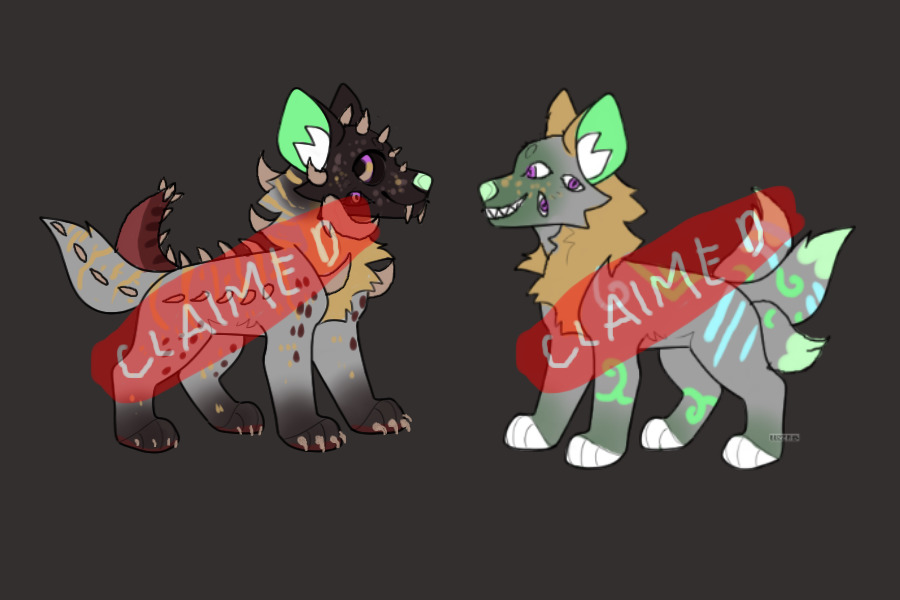 Canine adopts! (2/2) closed