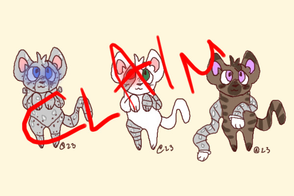 Cyborg cat adopts (3/3)closed