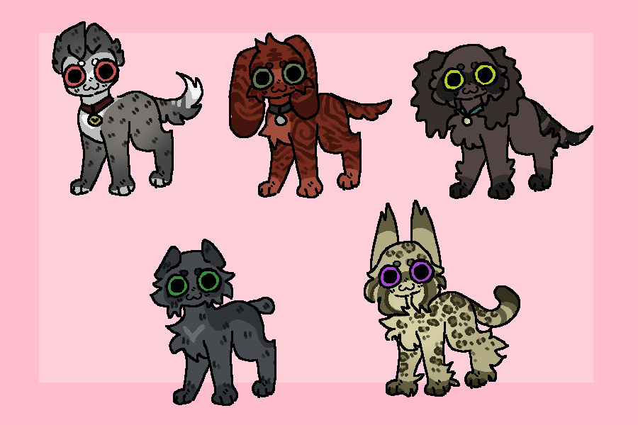 Adopts- free! One per person <3 CLOSED