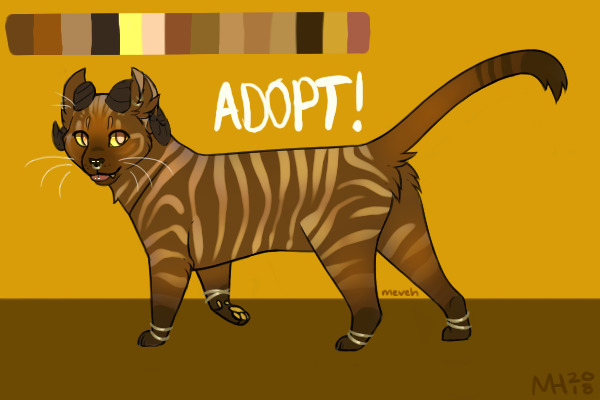 Golden ram cat adopt [AVAILABLE]