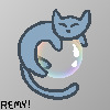 cat bubble from remy!