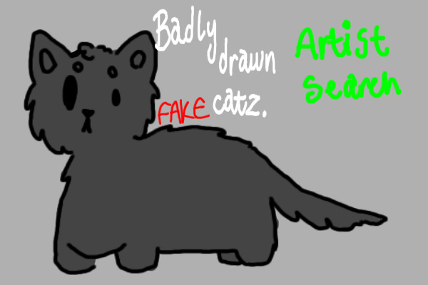 Badly drawn catz - artist search!