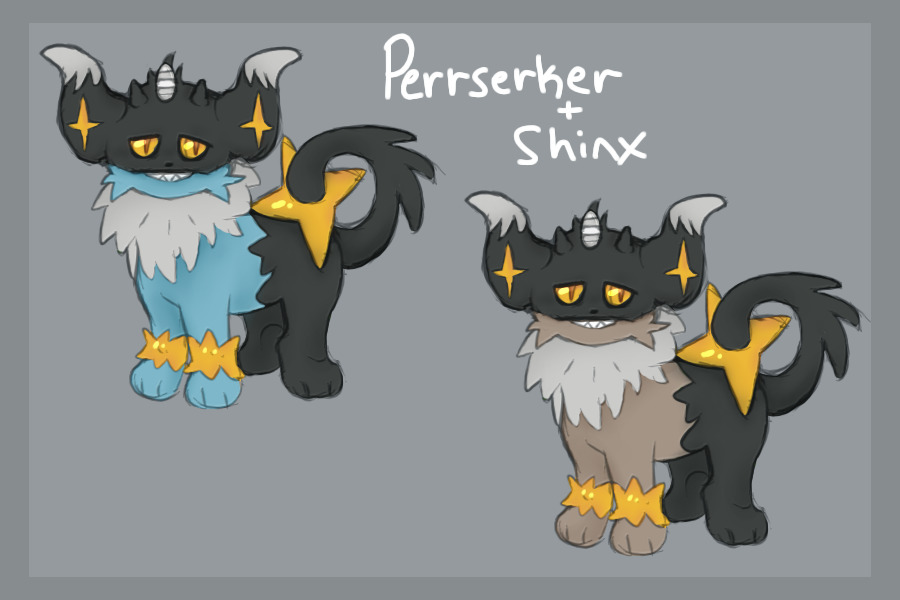 perrserker + shinx fusion