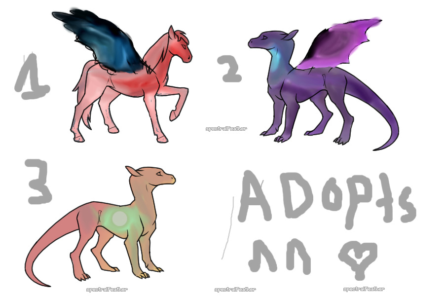Adopts (idk what to call them) OPEN 3/3
