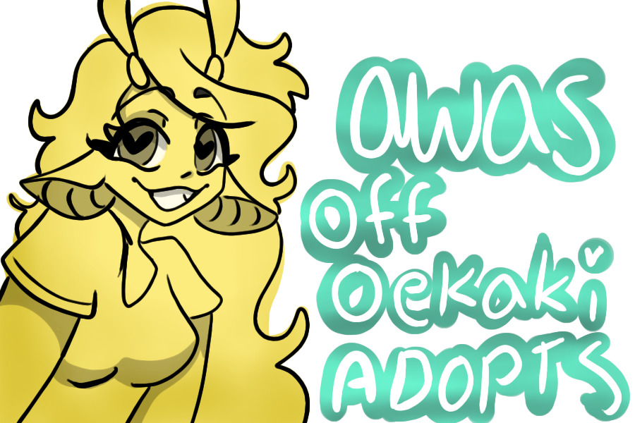 awa’s off-Oekaki adopts (SALE!)