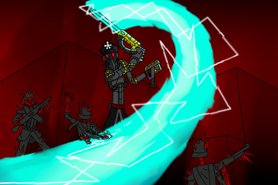 cutting down demons