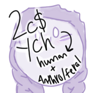 sckkrunklyy ych 2c$ (humanoid + feral/anthro)