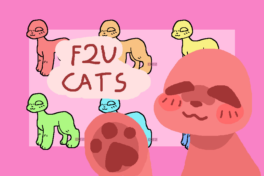F2U cat adoptables base <3