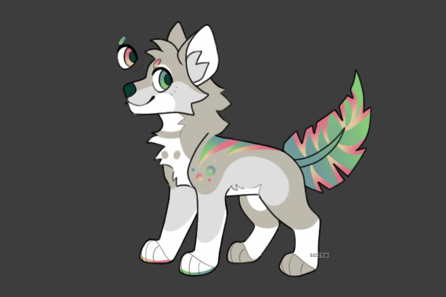 Heterochromia dog ref