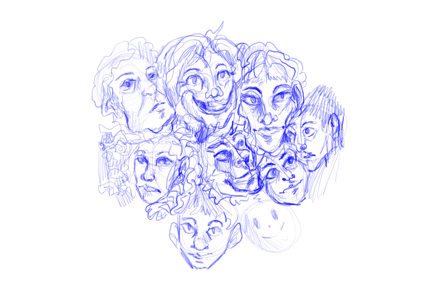 Some faces