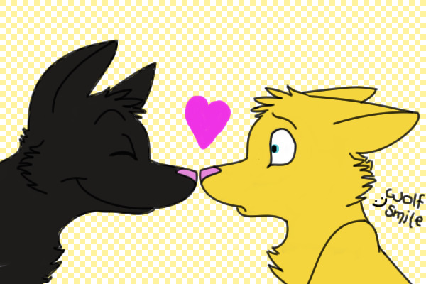 Coloured: Sai And Roxas Wolves