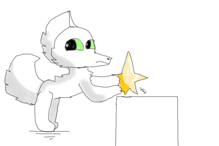 Fox stealing a star