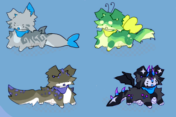 ➰-Adoptable Canines- (1/4)