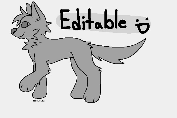 F2U Dog/Canine Editable ^^