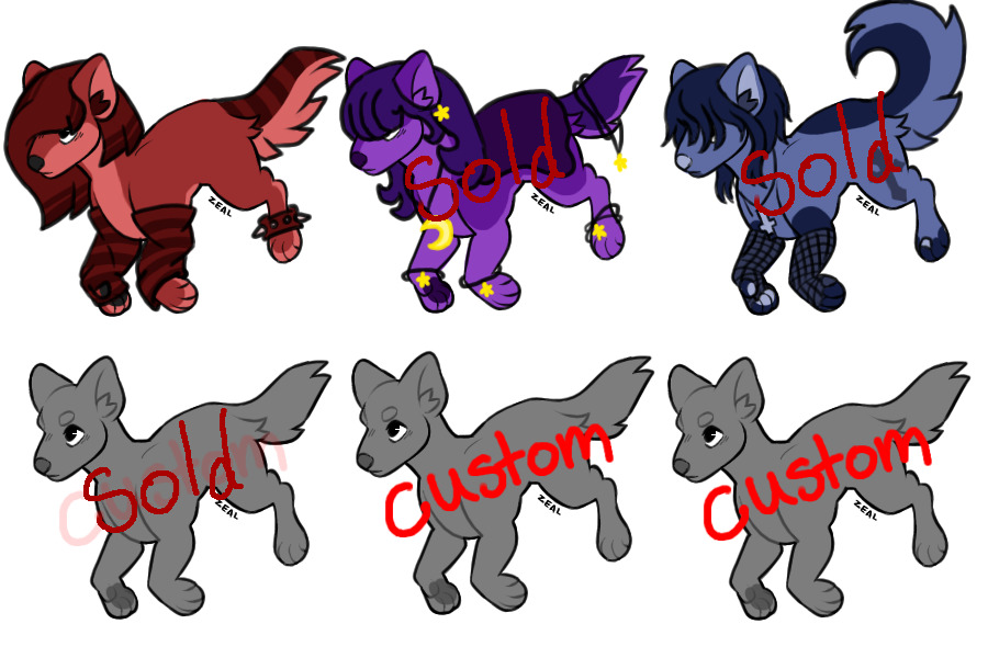 {3/6 Open} Dog Adopts