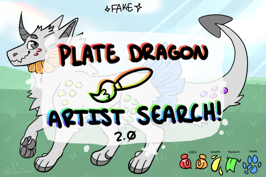 Plate Dragon Artist Search 2.0 [CLOSED]