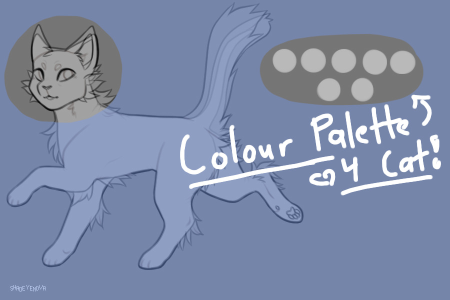 Colour Palette, Get a Cat! || open