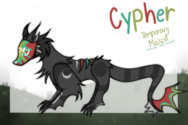 Cypher (Closed species idea) Temporary Mascot