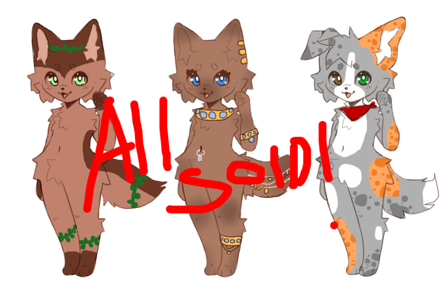 3 adopts for sale (cheap)