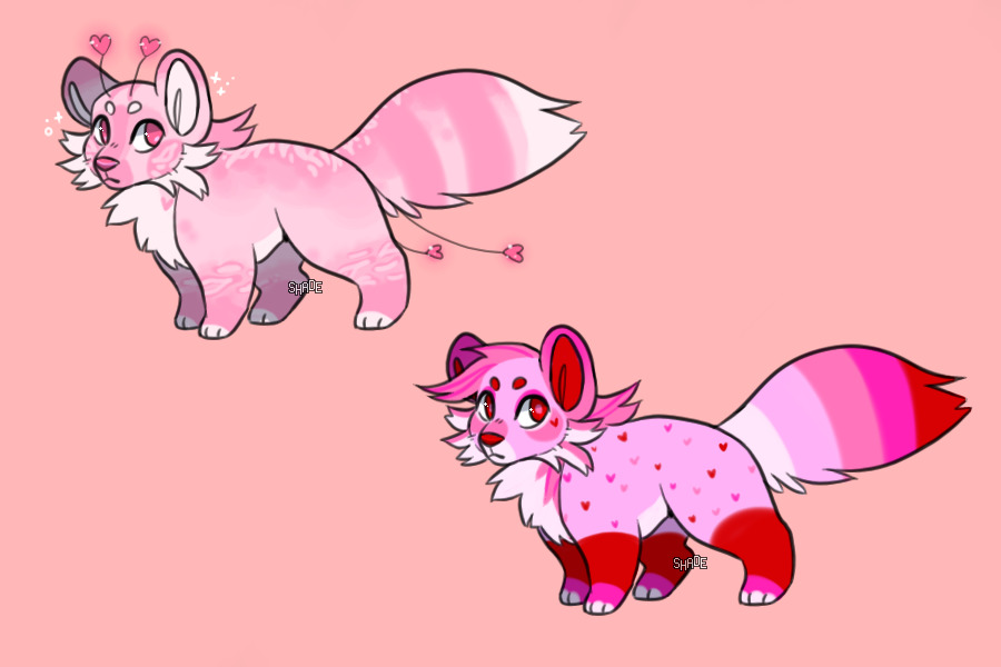 💕 Lovecore Raccoon Adopts! (Closed)