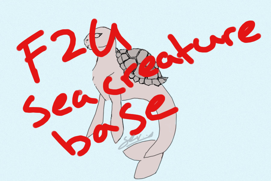 f2u sea creature base