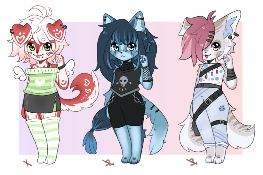 Anthro Adopts 0/3 (CLOSED)
