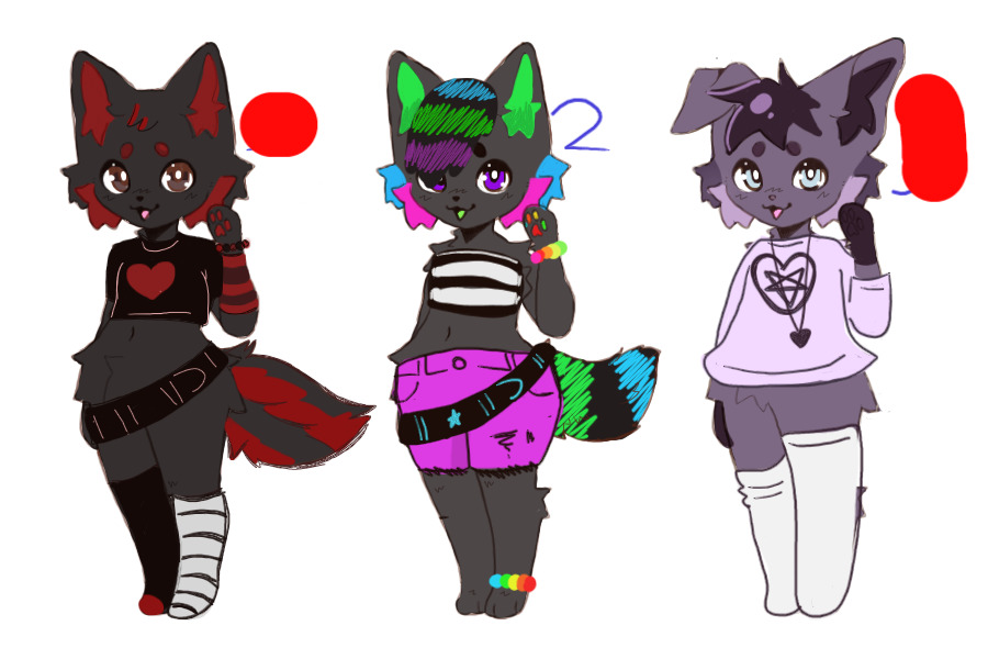 emo, scene and pastel goth adopts!