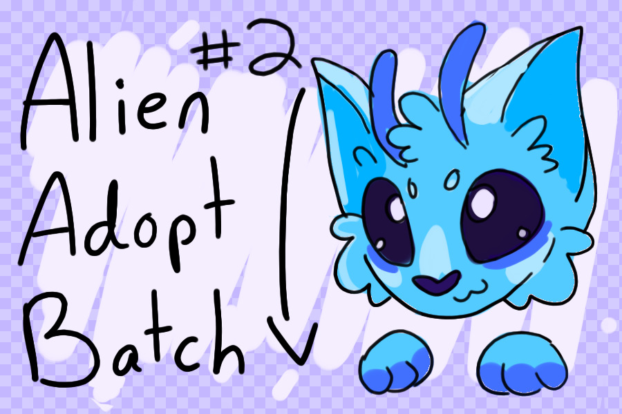 🌌Alien adopt batch #2 ~ 1/3🌌