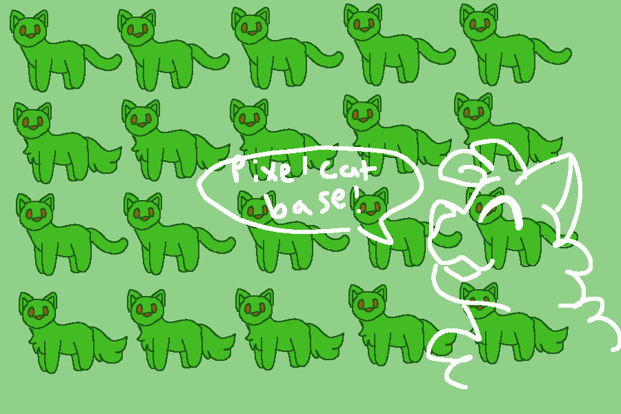 Pixel Cat Base