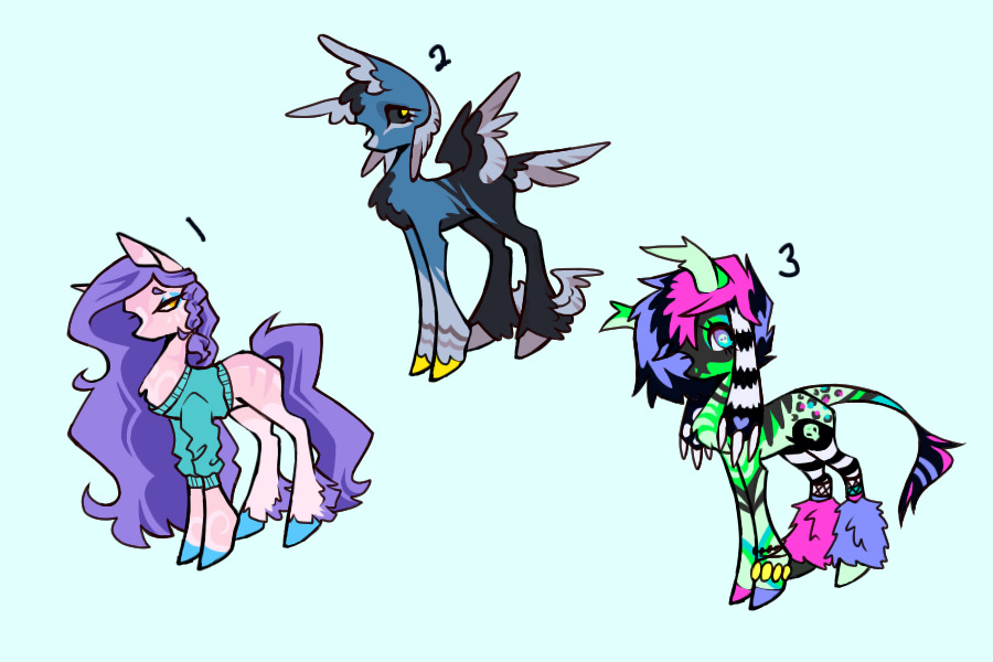 Pony adopts. (Closed)
