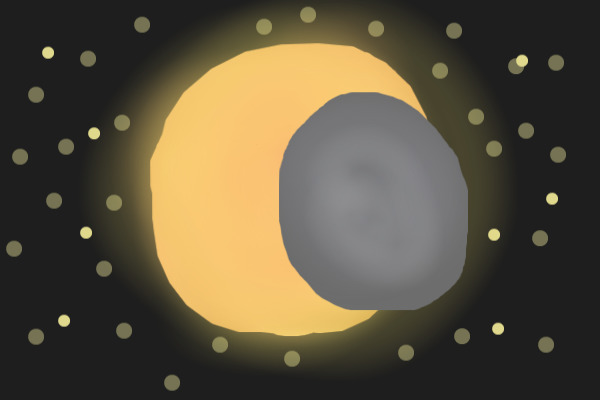 Happy eclipse! Draw your own!
