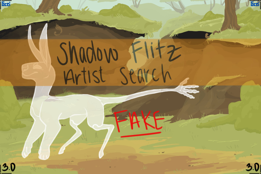 Shadow Flitz Artist Search V.3 - OPEN