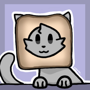 Bread cat! (Editable)
