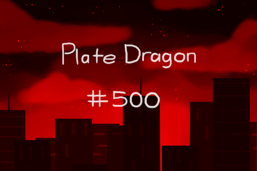 Plate Dragon #500